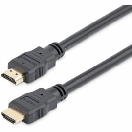StarTech.com 15ft/4.6m HDMI Cable, 4K High Speed HDMI Cable With Ethernet, Ultra Hd 4K 30Hz Video, HDMI 1.4 Cable/HDMI Monitor Cord, Black - Cable For Blu-ray Player, Hdtv, Dvd Player, Stereo Receiver, Projector, Tv - First End: 1 X 19-pin HDMI Digital A