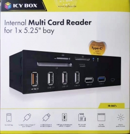 ICY BOX Internal Multi Card Reader for 5.25" bay (IB-867a)