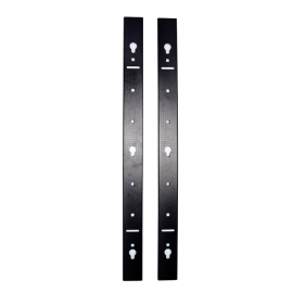 Vertical PDU Mounting Rails. Suitable for Freestanding 18RU Cabinet. Pack of 2 002.004.5018