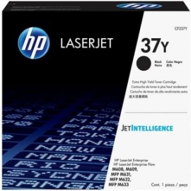 HP 37Y Extra High Yield Black Original LaserJet Toner Cartridge CF237Y