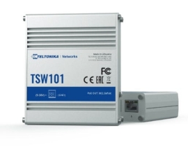 Teltonika | TSW101 | 5 Port Automotive Unmanaged Gigabit Switch With 4 Port PoE+ ** Psu Not Included ** TT.TSW101