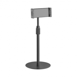 Brateck Ball Join designHight Adjustable tabletop Stand for Tablets & Phones Fit most 4.7'-12.9' Phones and Tablets - Black TBS01-1-B