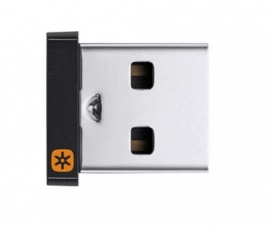 Logitech USB Unifying Receiver Connects Wireless Keyboard Mouse Multiple 6 Devices to Your Computer (910-005934)