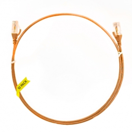 2m Cat 6 Ultra Thin LSZH Pack of 10 Ethernet Network Cable. Orange 004.004.5005.10PACK