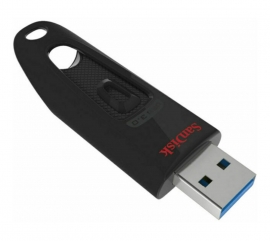 SanDisk Ultra 32GB USB3.0 Flash Drive ~130MB/s Memory Stick Thumb Key Lightweight SecureAccess Password-Protected Retail 5yr SDCZ48-032G