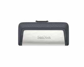 SanDisk 32GB Ultra Dual Drive Go 2-in-1 USB-C & USB-A Flash Drive Memory Stick 150MB/s USB3.1 Type-C Swivel SDDDC2-032G-G46