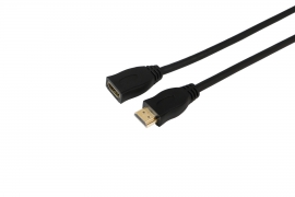 2m Premium High Speed Hdmi® Extension Cable M-F | Supports 4K@60Hz As Specified In Hdmi 2.0 022.008.0022
