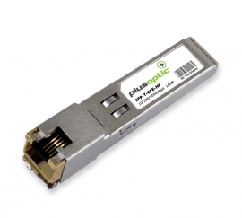 HP / Aruba compatible 10/100/1000Mbps, Copper SFP, 100M Transceiver, RJ-45 Connector for Copper | PlusOptic SFP-T-GFE-HP