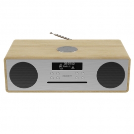 Majority Oakington Bluetooth, DAB Radio & CD Player-Oak MY-1000002728