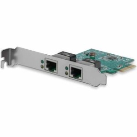 StarTech.com Gigabit Ethernet Card For Server - 10/100/1000Base-T - Plug-in Card - PCI Express X1 - 1.95 Gbit/s Data Transfer Rate - 2 Port(s) - 2 - Twisted Pair ST1000SPEXD4