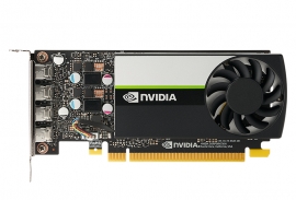 Leadtek nVidia Quadro Turing T600 Workstation GPU, 4GB GDDR6, PCI-E 3.0 x16, up to 160 GB/s Memory Bandwidth, 640 NVidia CUDA Cores, 4x mDP 1.4