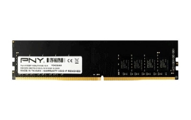 PNY 32GB (1x32GB) DDR4 UDIMM 2666Mhz CL19 Desktop PC Memory MD32GSD42666BL