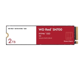 Western Digital WD Red SN700 2TB NVMe NAS SSD 3400/s 2900MB/s R/W 2500TBW 480K/540K IOPS M.2 Gen3x4 1.75M hrs MTBF 5yrs wty WDS200T1R0C