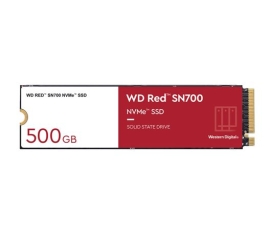 Western Digital WD Red SN700 500GB NVMe NAS SSD 3430MB/s 2600MB/s R/W 1000TBW 420K/515K IOPS M.2 Gen3x4 1.75M hrs MTBF 5yrs wty WDS500G1R0C