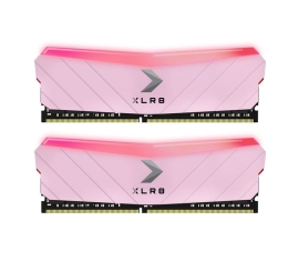 PNY XLR8 16GB (2x8GB) UDIMM 3600Mhz RGB CL18 1.35V Pink Heat Spreader Gaming Desktop PC Memory MD16GK2D4360018XPRGB