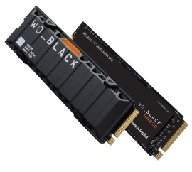 Western Digital WD Black SN850 1TB Gen4 NVMe SSD Heatsink for PS5 - 7000MB/s 5100MB/s R/W 600TBW 1000K/710K IOPS WDS100T1XHE