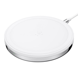 Belkin BOOST UP Special Edition Wireless Charging Pad - White (F7U054auWHT-APL), 2,500 Connected Equipment Warranty, Supports up to 7.5W charging