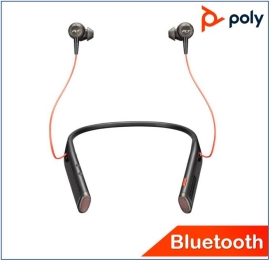 Plantronics/Poly Voyager B6200 UC headset, Bluetooth, ANC, Vibration signals calls/alerts, Premium Hi-fi stereo, SoundGuard, upto 16 hrs listen,9 hrs 208748-101