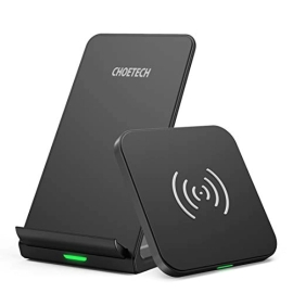 CHOETECH (T524S+T511S) Qi 10W/7.5W Fast Wireless Charging Stand and Pad ELECHOMIX00087