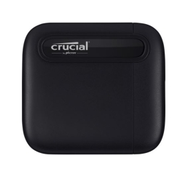 Crucial X6 500GB External Portable SSD 540MB/s USB3.2 USB-C USB3.0 USB-A Durable Rugged Shock Vibration Proof for PC MAC PS4 PS5 Xbox Android iPad Pro