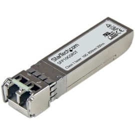 StarTech.com Sfp+ - 1 X Lc Duplex 10GBase-SR Network - 1 Each - For Data Networking, Optical Network - Optical Fiber - Multi-mode - 10 Gigabit Ethernet - 10GBase-SR - Hot-pluggable, Hot-swappable SFP10GSRST
