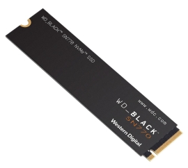 Western Digital WD Black SN770 1TB Gen4 NVMe SSD - 5150MB/s 4900MB/s R/W 600TBW 740K/800K IOPS 1.75M Hrs MTBF M.2 PCIe4.0 5yrs, WDS100T3X0E