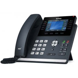 Yealink T46U 16 Line IP phone, 4.3' 480x272 pixel Colour LCD with backlight, Dual USB Ports, POE Support, Wall Mountable, Dual Gigabit,(T46S), SIP-T46U