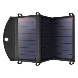 CHOETECH SC001 19W Portable Solar Panel Charger SunPower Panels Dual USB Charger for Camping/RV/Outdoors ELECHOSC001