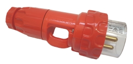 4C | Industrial Phase Isolated Straight Plug IP66 250V 3Pin 32A - 040.000.0369