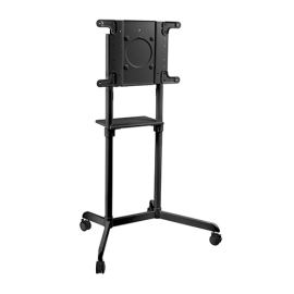 Brateck Rotating Mobile Stand for Interactive Display Fit 37"-70" Up to 70Kg - Black VESA 200x200,400x200,300x300,600x200,350x350,400x400,600x400