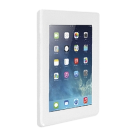 Brateck Plastic Anti-theft Wall Mount Tablet Enclosure Fit Screen Size 9.7”-10.1” - White
