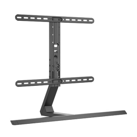 Brateck Contemporary Aluminum Pedestal Tabletop TV Stand Fit 37"-75" TV Up to 40kg VESA 200x200,300x200,400x200,300x300,400x300,400x400,600x400