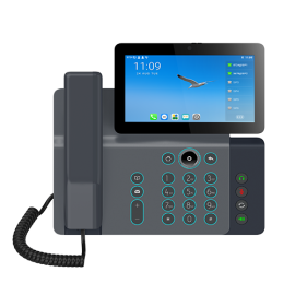 Fanvil V67 Enterprise IP Phone, 7" Touch Screen, 5mp Camera, Andriod 9.0, Built in Wifi, BT, Wall Mountable, Upto 116 DSS Keys, 20 Lines, 2 Year WTY