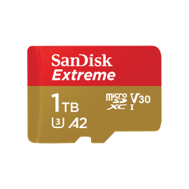 SanDisk 1TB Extreme microSDXC UHS-I Card SDSQXAV-1T00-GN6MN