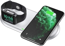 Choetech T317 MFi 2-in-1 Foldable Wireless Charger For Apple Watch & IPhone ELECHOT317