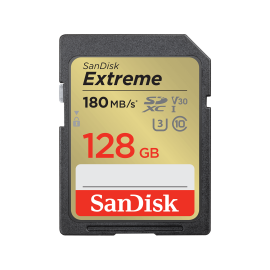 SanDisk 128GB Extreme SD UHS-I Card SDSDXVA-128G-GNCIN