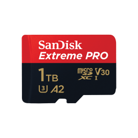 SanDisk 1TB Extreme PRO microSDXC UHS-I Card SDSQXCD-1T00-GN6MA
