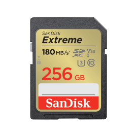 SanDisk 256GB Extreme SD UHS-I Card SDSDXVV-256G-GNCIN
