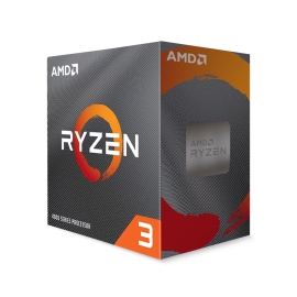 AMD Ryzen 3 4100 , 4-Core/8 Threads UNLOCKED, Max Freq 4.00GHz, 6MB Cache Socket AM4 65W, With Wraith Stealth cooler