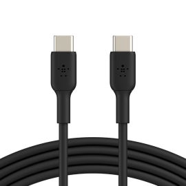 Belkin BOOST CHARGE USB-C to USB-C Cable (1m/3.3ft) - Black(CAB003bt1MBK),USB-IF certified,Tested to withstand 8,000+ bends