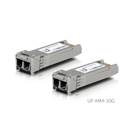 Ubiquiti UACC-OM-MM-10G-D-2 Multi-Mode Fibre SFP+ Module. Pack of 2 UB.MM.10G