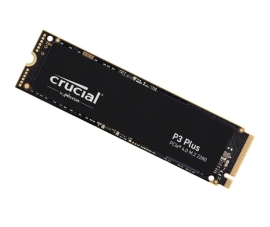 Crucial P3 Plus 500GB Gen4 NVMe SSD 4700/1900 MB/s R/W 110TBW 350K/460K IOPS 1.5M hrs MTTF Full-Drive Encryption M.2 PCIe4 5yrs CT500P3PSSD8