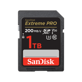 SanDisk 1TB Extreme PRO SDHC And SDXC UHS-I Card SDSDXXD-1T00-GN4IN