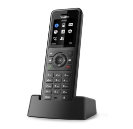 Yealink W57R Ruggedised SIP DECT IPPhone Handset, 1.8" color screen, HD Voice, up to 40 hrs talk time, 575 hrs standby, Vibration alarm W57R