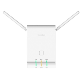 Yealink W90B Multicell DECT Base Station, support W53H,W56H,CP930W and DD Phone, PoE support, Wallmount only W90B