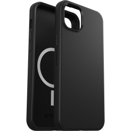 OtterBox Apple iPhone 14 Plus Symmetry Series+ Antimicrobial Case for MagSafe - Black (77-88994), 3X Military Standard Drop Protection 77-88994