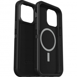 OtterBox Apple iPhone 14 Pro Max Defender Series XT Case with MagSafe - Black (77-89127),Port & 5x Military Standard Drop Protection 77-89127