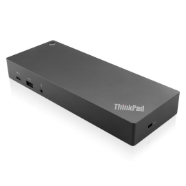 LENOVO ThinkPad Hybrid USB-C with USB-A Docking Station 135W 4K USB-C 2xHDMI 2xDP 3xUSB3.1 2xUSB2.0 GLAN for ThinkPad X1 Carbon X1 Yoga Tablet 10 40AF0135AU