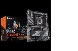 Gigabyte B650 GAMING X AX AMD AM5 ATX Motherboard 4x DDR5~128GB,2x PCIe x16, 3x M.2, 4x SATA 6, 4x USB 3.2, 1x USB-C, 3x USB 2.0 B650 GAMING X AX