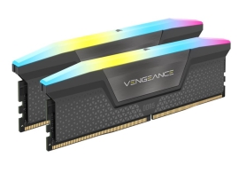 Corsair Vengeance RGB 32GB (2x16GB) DDR5 UDIMM 6000MHz C36 1.35V Desktop Gaming Memory Black Optimized for AMD Expo Ryzen 7000 Series CMH32GX5M2D6000Z36K